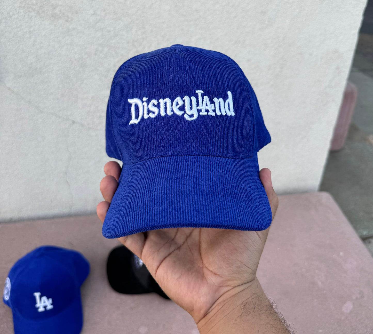 Royal Blue DisneyLAnd Corduroy Hat
